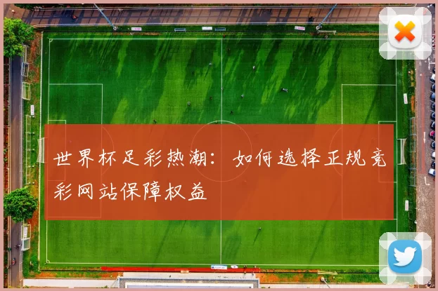 世界杯足彩热潮：如何选择正规竞彩网站保障权益