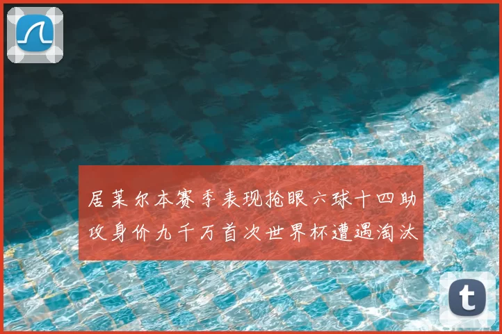 居莱尔本赛季表现抢眼六球十四助攻身价九千万首次世界杯遭遇淘汰