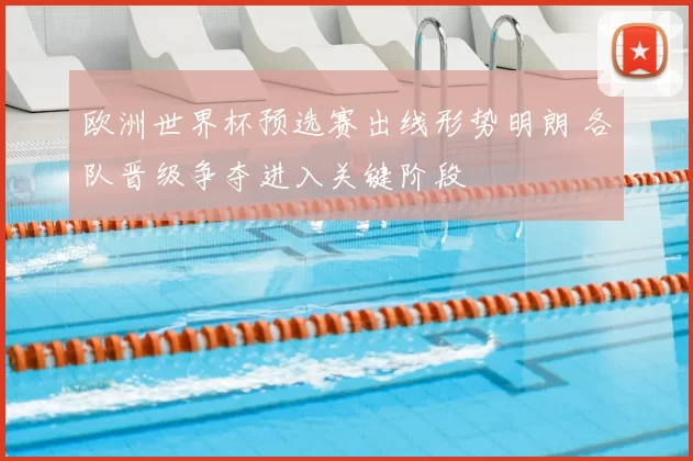 欧洲世界杯预选赛出线形势明朗 各队晋级争夺进入关键阶段