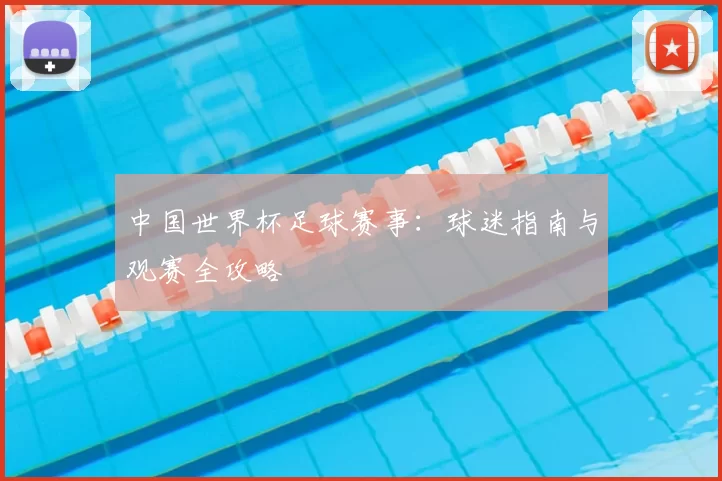 中国世界杯足球赛事：球迷指南与观赛全攻略