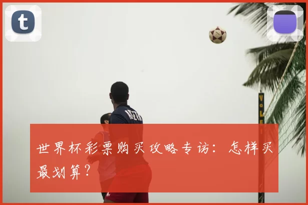 世界杯彩票购买攻略专访：怎样买最划算？